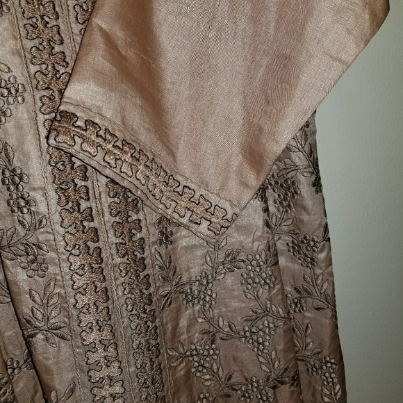 Full length embroidered Indian/Pakistani kaftan - Picture 6 of 8